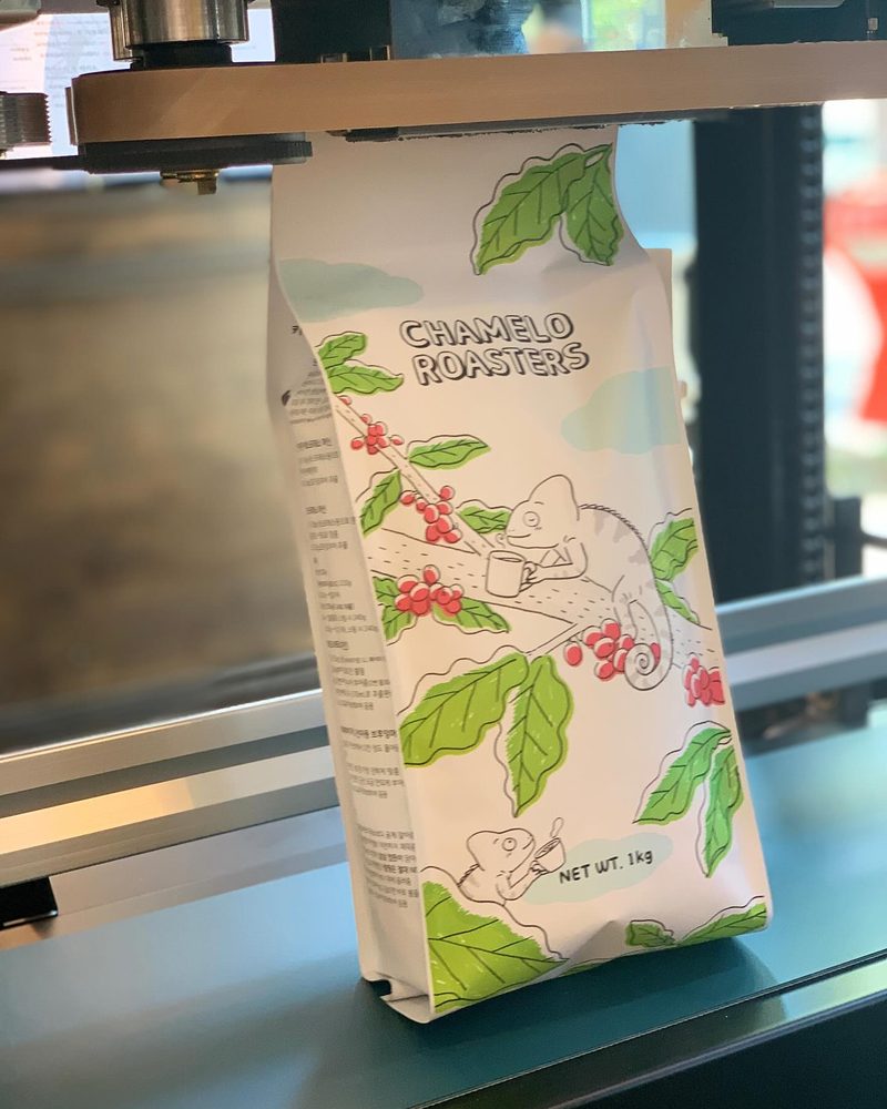 CHAMELO ROASTERS 원두 봉투